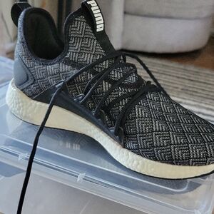 Puma Black and White Sneakers